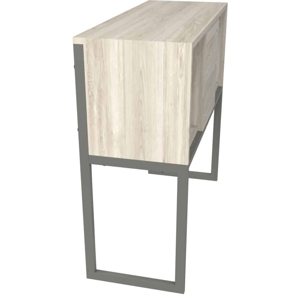 Librero Para Credenza Urban 608 Encino Polar Todooficina