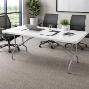 Mesa Plegable Rectangular 2.44 - 2 Secciones