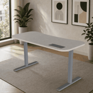 Escritorio Elevable Eléctrico 527 Livello 150x60cm - Encino Polar