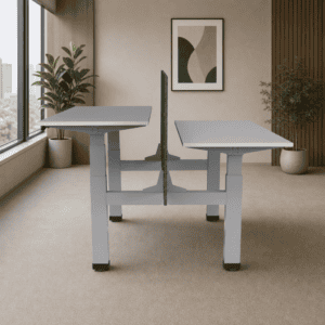 Estación de Trabajo de Altura Ajustable 523 Livello 120cm - Blanco