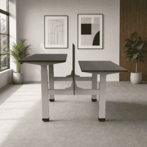 Estación de Trabajo de Altura Ajustable 523 Livello 120cm - Ebano boreal