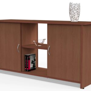 Credenza Basica 255 Melamina Caoba