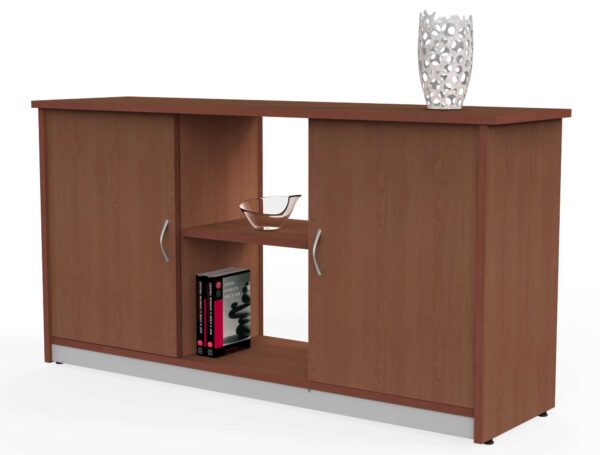 Credenza Basica 255 Melamina Caoba