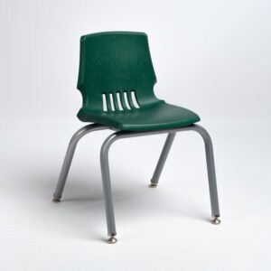 Silla de Visita Infantil con Brazos proficiency H1014 Plástico Verde