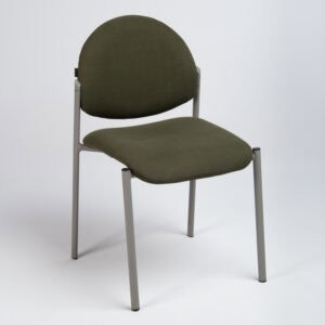 silla Visita italia sin Brazos A102 (A772) Tela Verde Pino