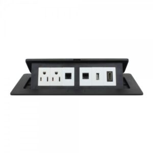 Panel con Conectores RedLeaf para Escritorio