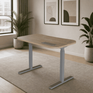 Escritorio Elevable Eléctrico 526 Livello 120x60cm - Eucalipto