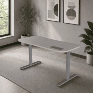 Escritorio Elevable Eléctrico 527 Livello 150x60cm - Ceniza