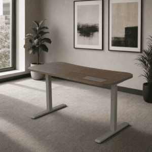 Escritorio Elevable Eléctrico 527 Livello 150x60cm - Nogal