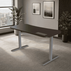 Escritorio Elevable Eléctrico 527 Livello 150x60cm - Wengue