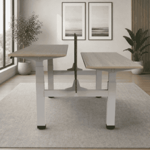Estación de Trabajo de Altura Ajustable 524 Livello 150cm - Eucalipto