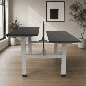 Estación de Trabajo de Altura Ajustable 525 Livello 180cm - Wengue
