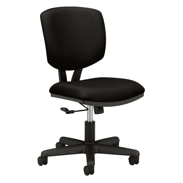 Silla Operativa Volt 5701, en Tela, color negro Brazos opcionales