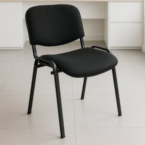 Silla de Visita sin Brazos Genova Mini Negro