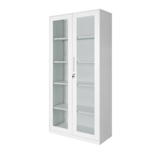 Gabinete Con Puertas Completas De Vidrio 1.85 MC (Desarmado)