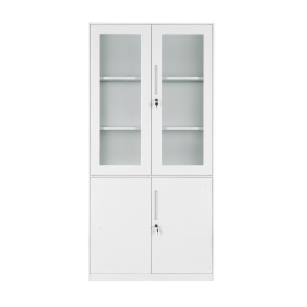 Gabinete Combinado Con Puertas De Vidrio 1.85 MC (Armado) - Image 2