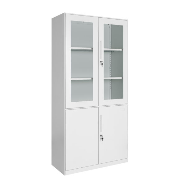 Gabinete Combinado Con Puertas De Vidrio 1.85 MC (Armado) - Image 3