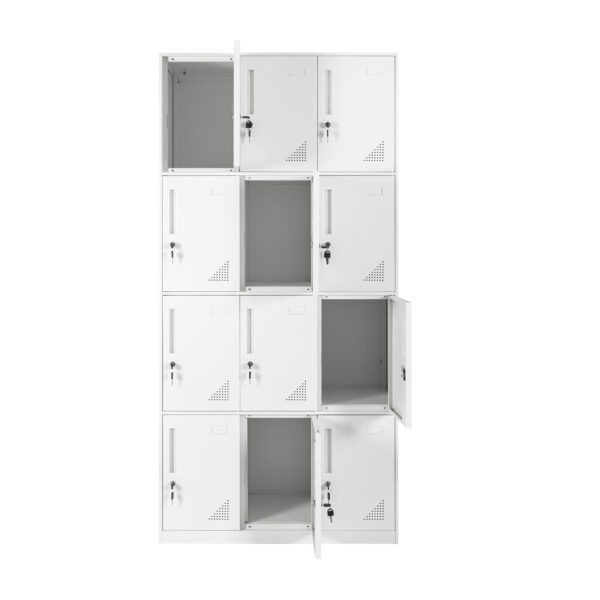 Locker Metálico 12 Puertas MC (Desarmado) - Image 3