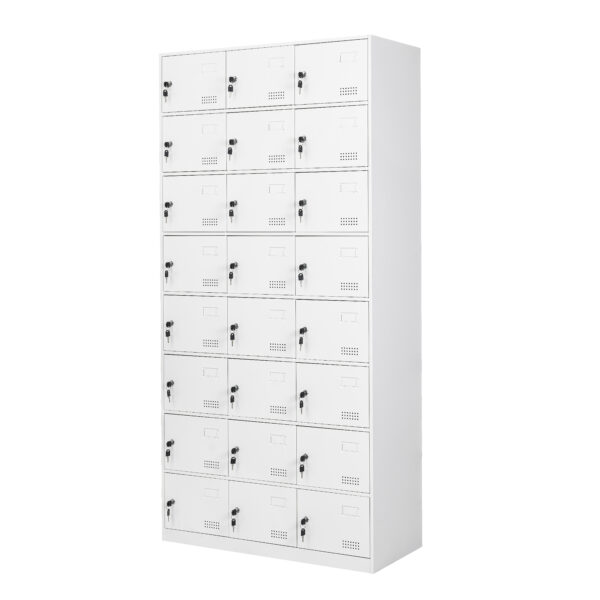 Locker metálico 24 Puertas MC (Armado)