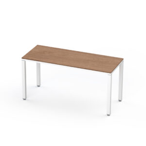Escritorio Sencillo Billydesk 150x60 cm Monarca Estructura Blanco