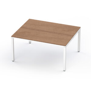 Sala de juntas 6 personas Billydesk 150 cm Monarca Estructura Blanca