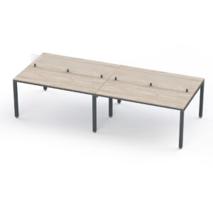 Configuración Telemarketing Billydesk para 4 personas de 300 cm (Encino Polar-Oxford)