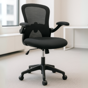 Silla Operativa H6 Mesh y Tela Negro