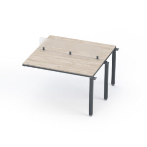 Extensión para telemarketing 120 cm Encino Polar Estructura Oxford