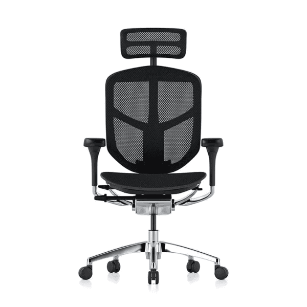 Silla Ejecutiva Enjoy en Mesh Negro - Image 2