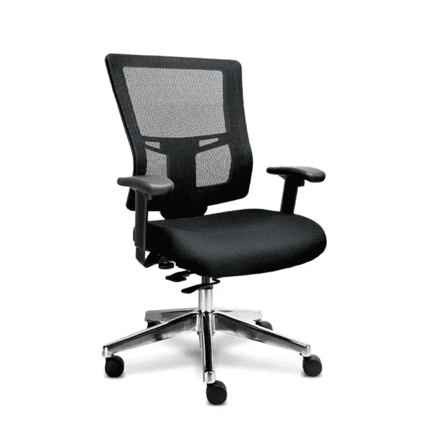 Silla Semi Ejecutiva Quadra Mesh Negro