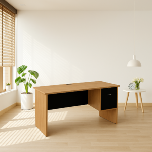 Escritorio con Papelera y Archivo Derecho 150 x 60 cm (Monarca)