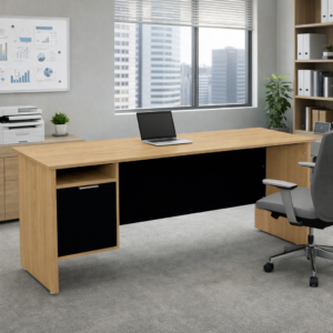 Escritorio con Puerta Izquierda 180 x 60 cm (Monarca)