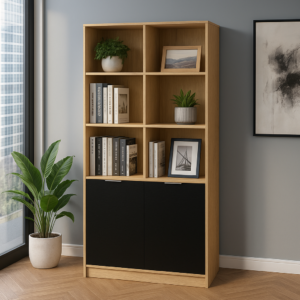 Librero Combinado Doble 180 x 90 cm (Monarca)