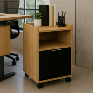 Archivero Móvil Con 1 Entrepaño Y 1 Archivo (Monarca)