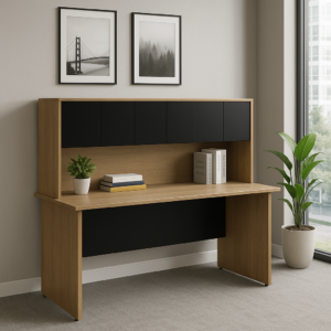 Librero sobre Credenza con Puerta 172 x 85 cm (Monarca)
