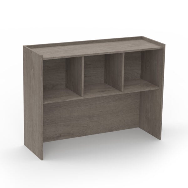 Librero sobre Credenza Abierto 112 x 85 cm (Ceniza)