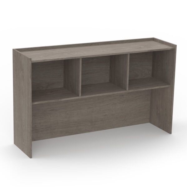 Librero sobre Credenza Abierto 142 x 85 cm (Ceniza)