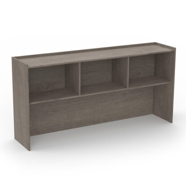 Librero sobre Credenza Abierto 172 x 85 cm (Ceniza)