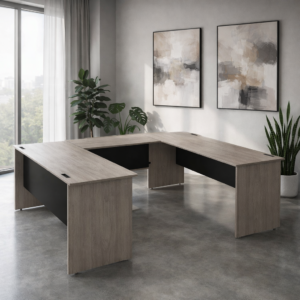 Escritorio Ejecutivo 180x210 cm (Ceniza)