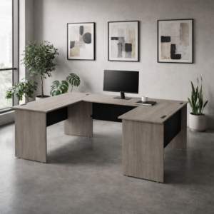 Escritorio Ejecutivo 120x240 cm (Ceniza)