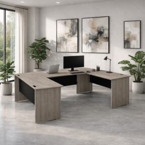 Escritorio Ejecutivo 180x240 cm (Ceniza)