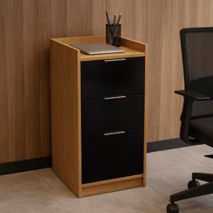 Archivero Vertical con 3 gavetas y 1 entrepaño (Monarca)