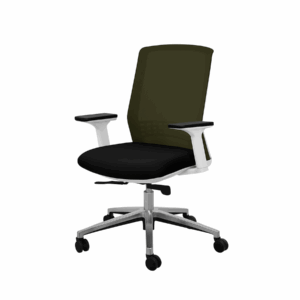 Silla Ejecutiva Dynamic estructura blanca