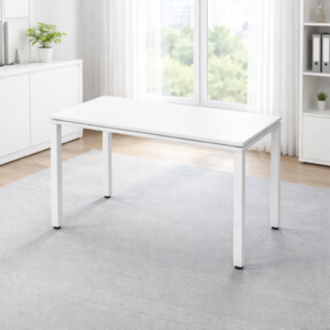 Escritorio Sencillo Billydesk 120x60 cm Blanco Estructura Blanco