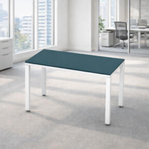 Escritorio Sencillo Billydesk 120x60 cm Zafiro Estructura Blanco