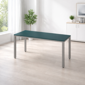 Escritorio Sencillo Billydesk 150x60 cm Zafiro Estructura Metálica Oxford