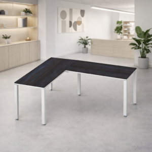 Configuración en L Billydesk 150x180cm - Anáhuac-Blanco