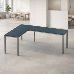 Configuración en L Billydesk 150x210cm - Zafiro-Oxford