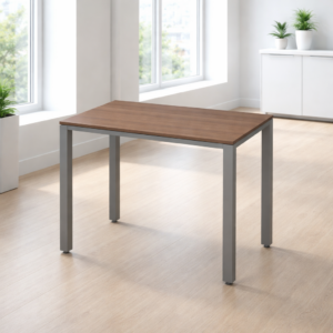 Escritorio Sencillo Billydesk 90x60 cm Ceniza Estructura Oxford