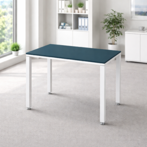 Escritorio Sencillo Billydesk 90x60 cm Zafiro Estructura Blanco